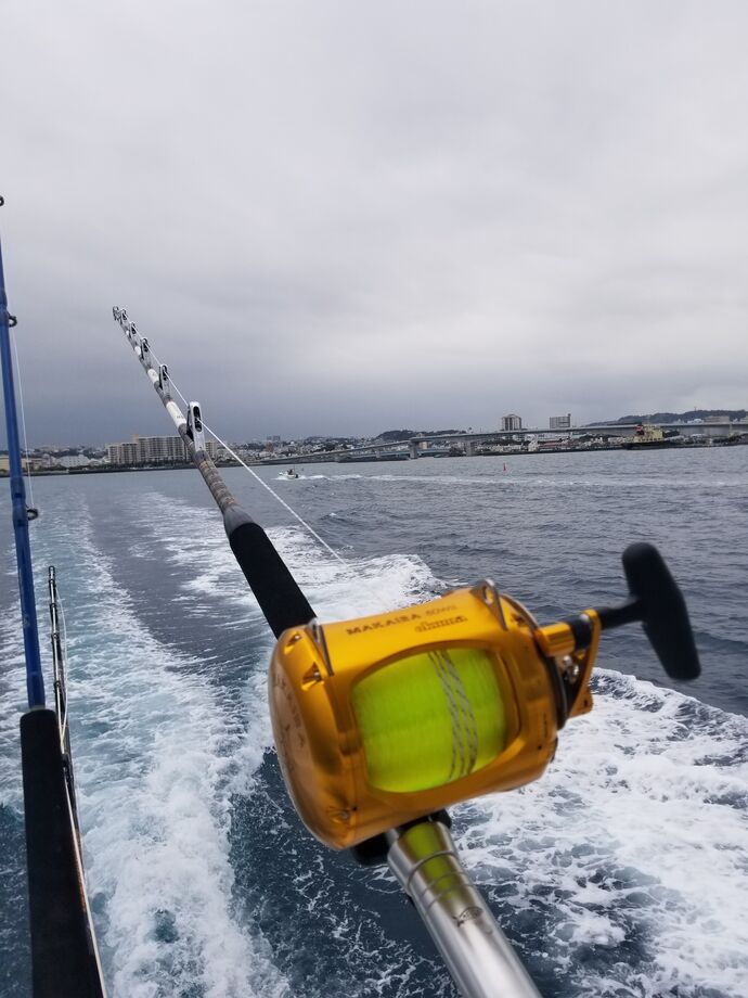 トローリングにてカジキ挑戦!!