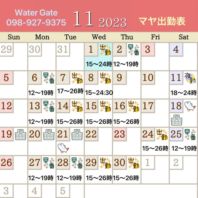 7日火曜日について