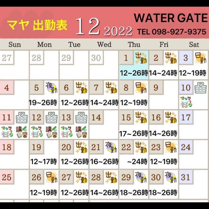 12/7(水)22:30→心残り