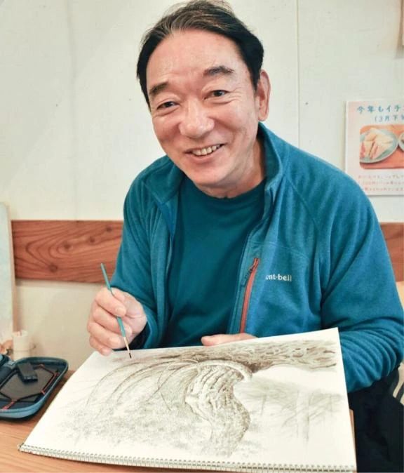 だ～れかがいった