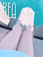 堤防で天然水族…