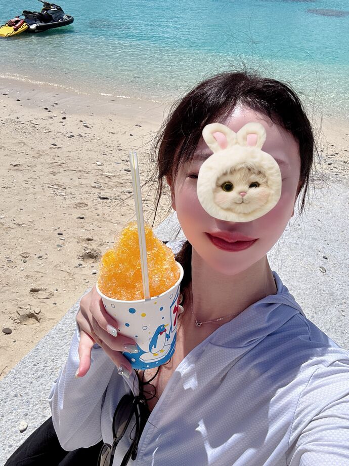 海ーーーからの出勤♡