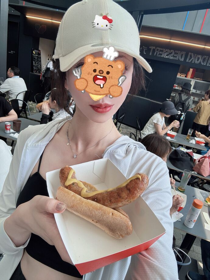 関西から那覇♡～立派なソーセージを添えて～