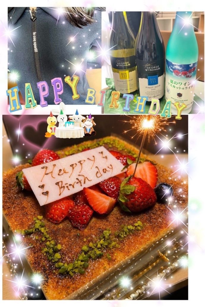 お誕生日☺️✨✨