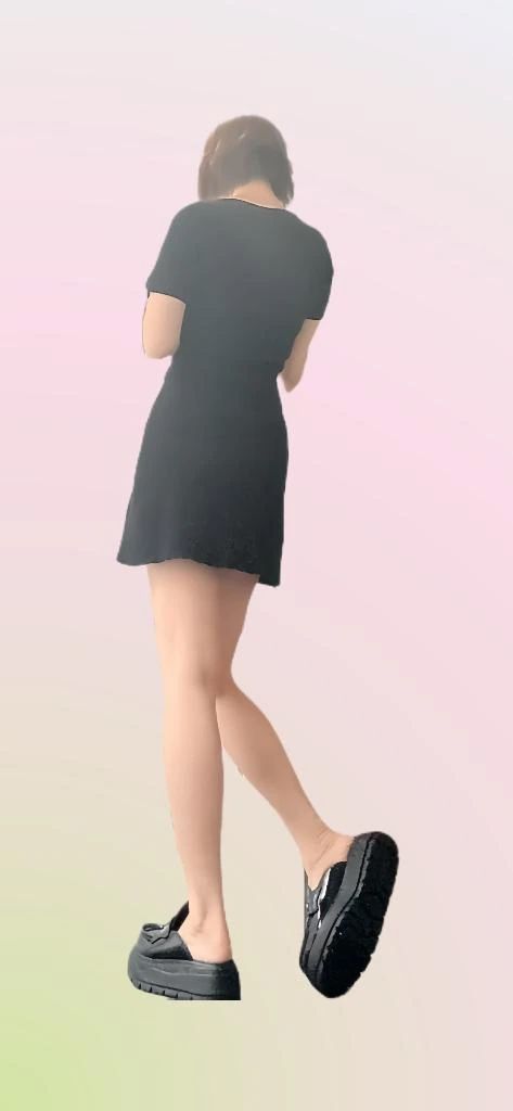 後ろ姿を激写？