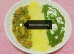 home made curry